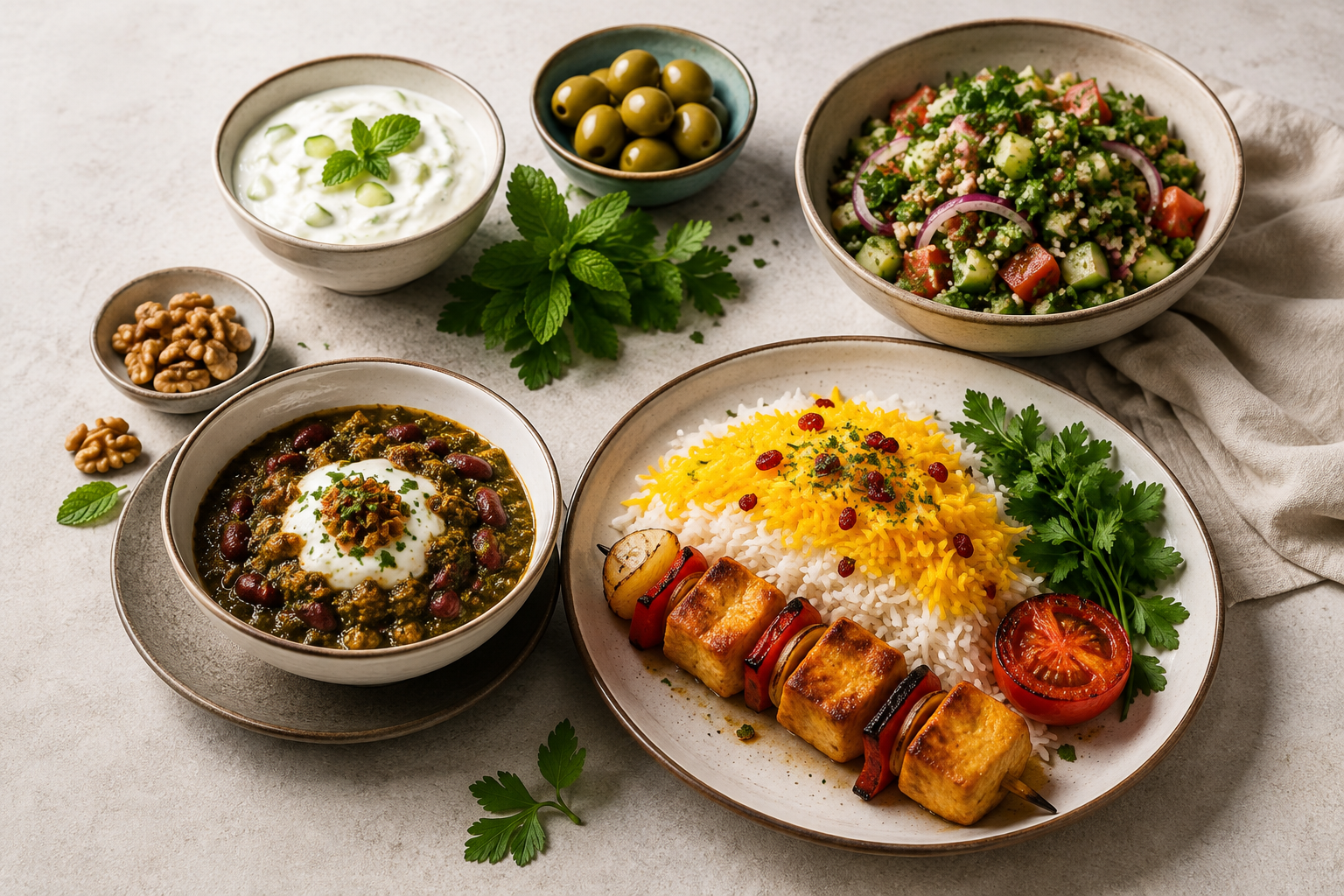 healthy persian food